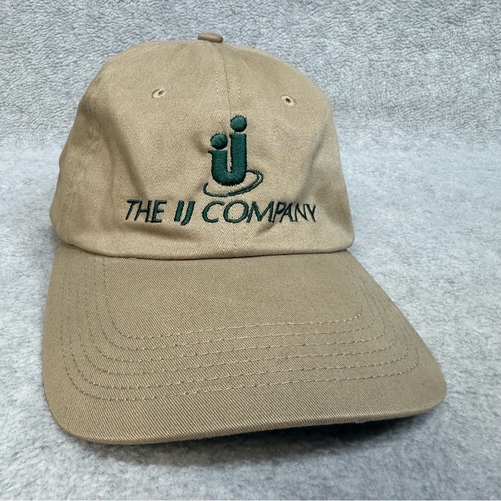 HSQ Harvard Square The IJ‎ Company Hat Cap Adult OSFA Beige Work Wear Ballcap